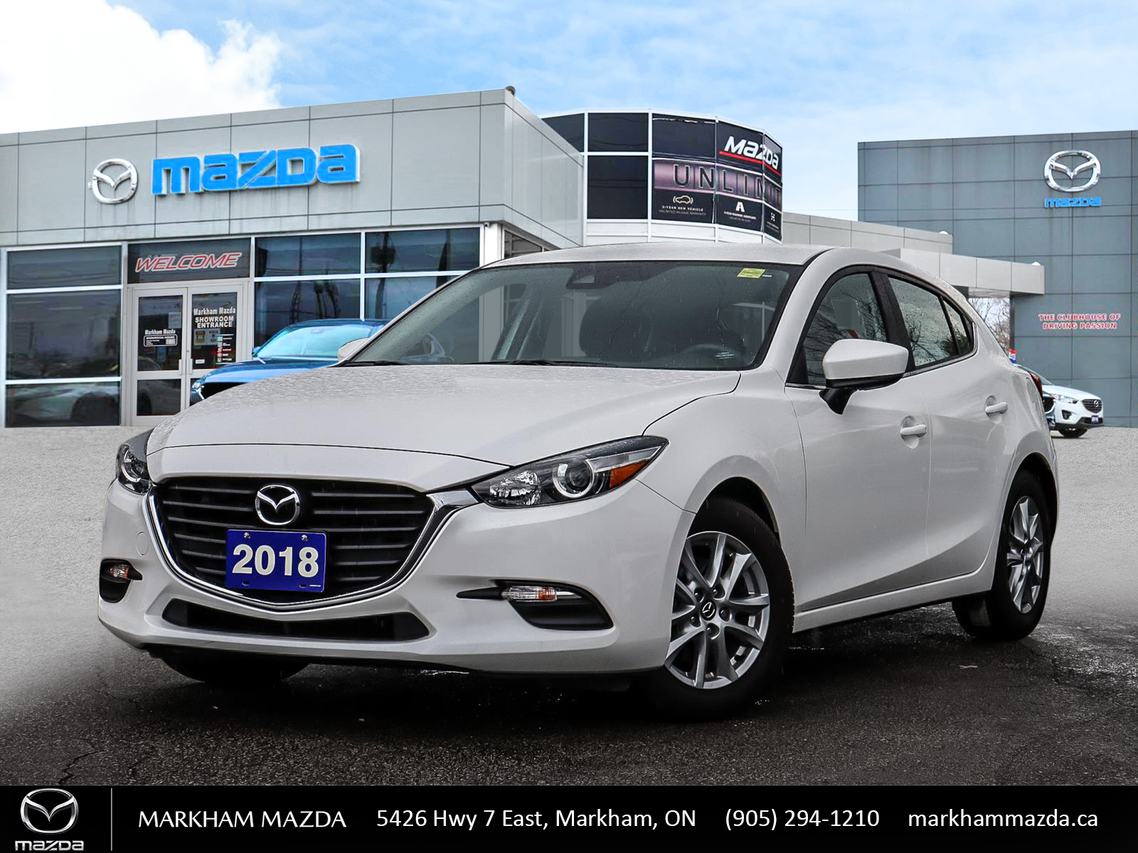 2018 Mazda Mazda3  GS SPORT Accident Free Finance Available