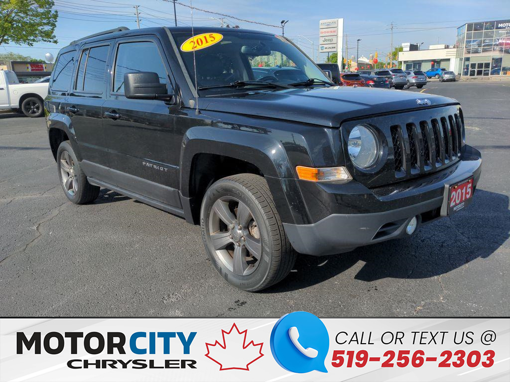 2015 Jeep Patriot Sport/North High Altitude Low K's Heated leather S