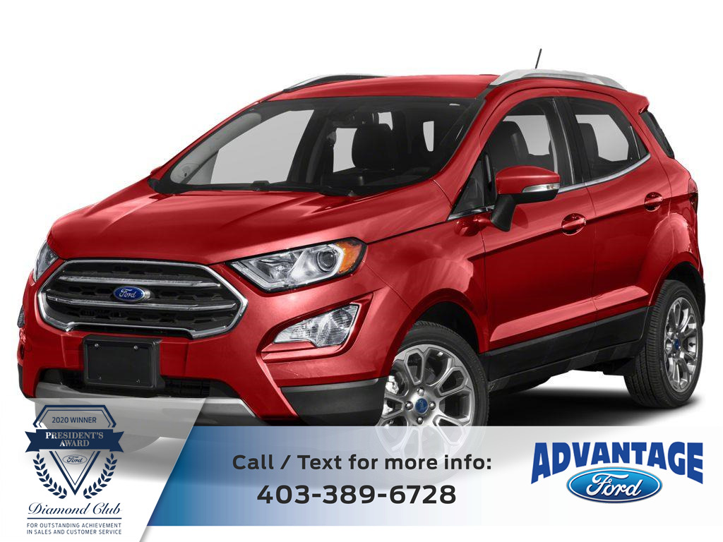 2018 Ford EcoSport SE Cold Weather Package, Power Moonroof, SE Conven