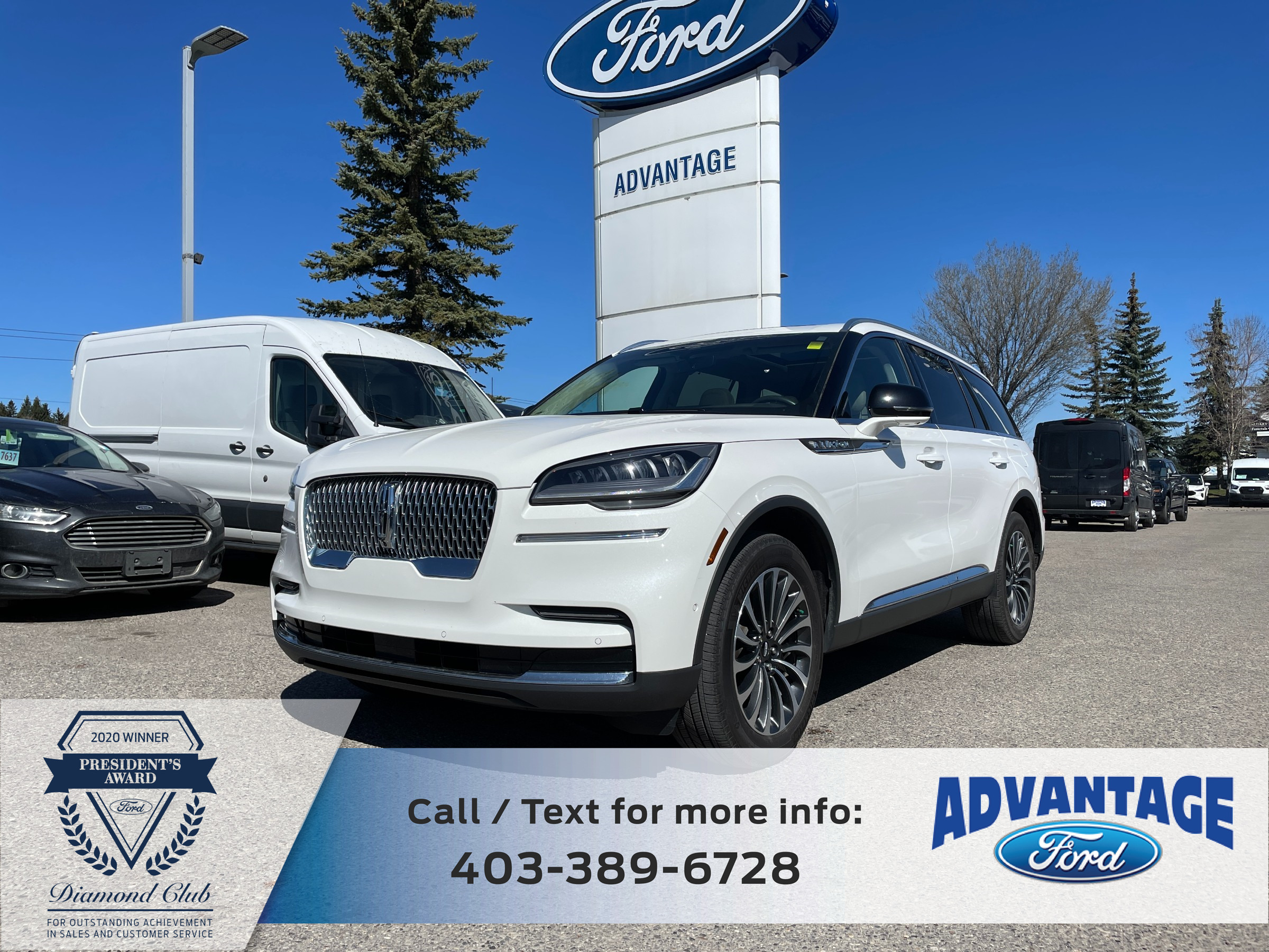 2023 Lincoln Aviator Reserve Immaculate Unit, 3.0 Turbo Engine, Heated 