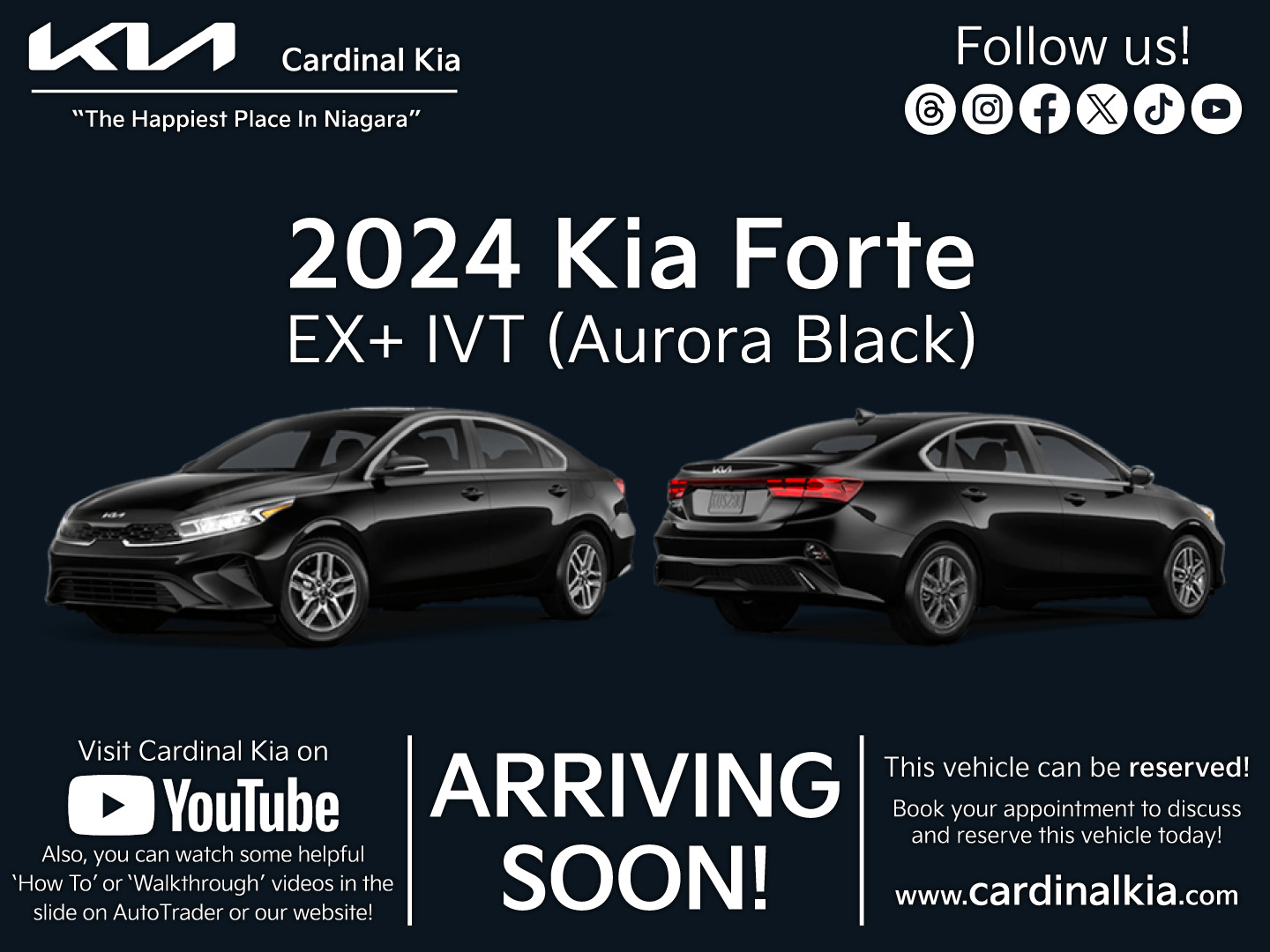 2024 Kia Forte EX+ IVT