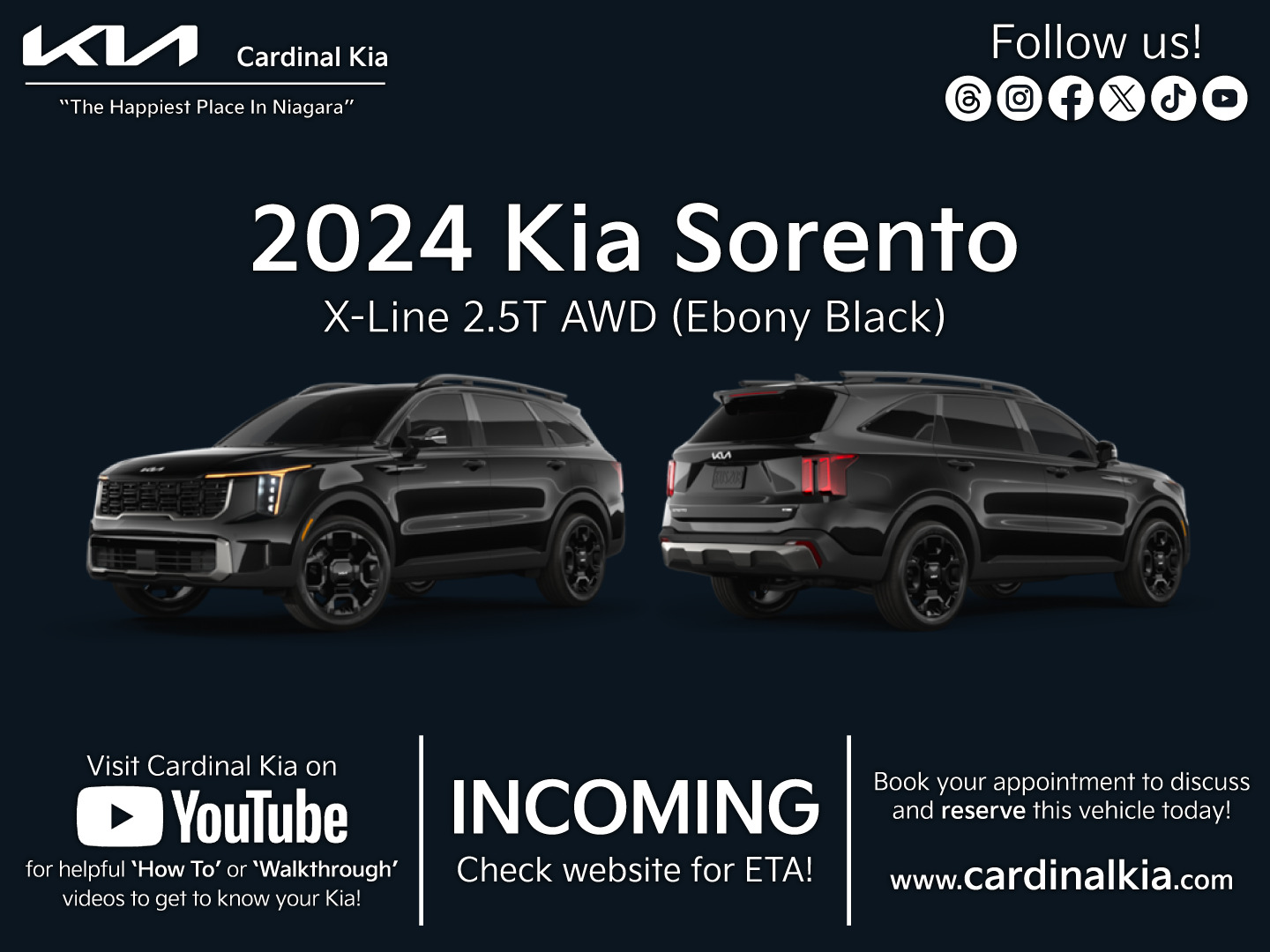 2024 Kia Sorento X-Line 2.5T AWD