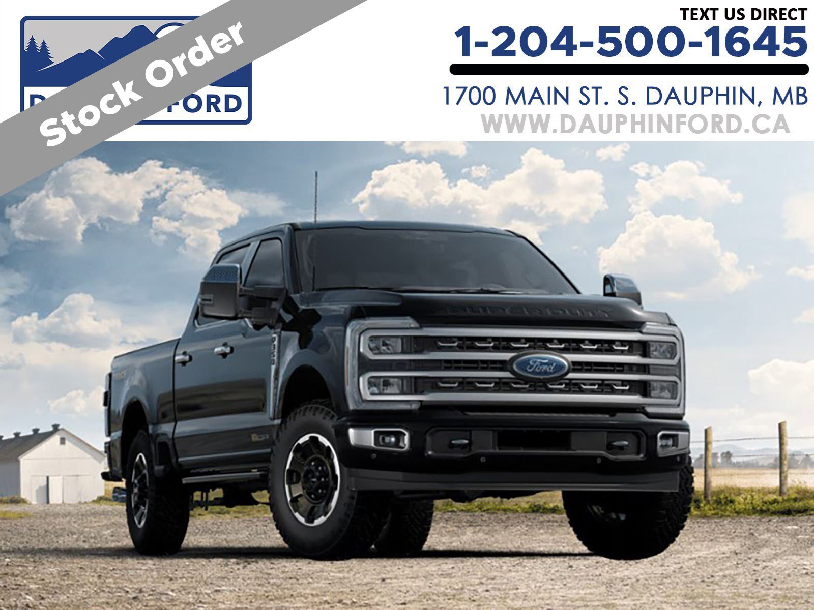 2024 Ford F-350 Platinum Off-Road Package/Heated Seats/B&O Sound