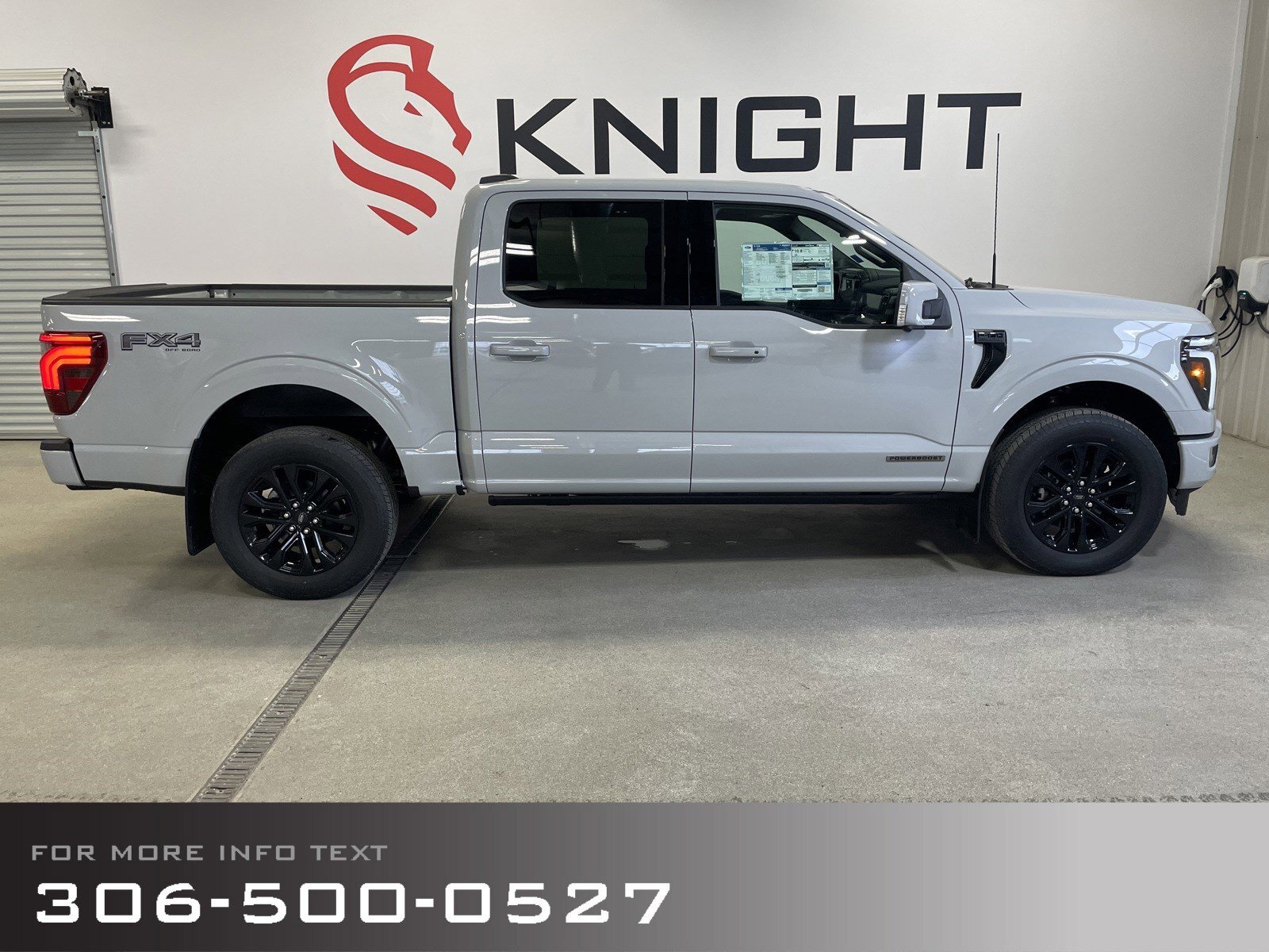 2024 Ford F-150 LARIAT FX4 w/Pro Power Onboard, Blk Appearance and