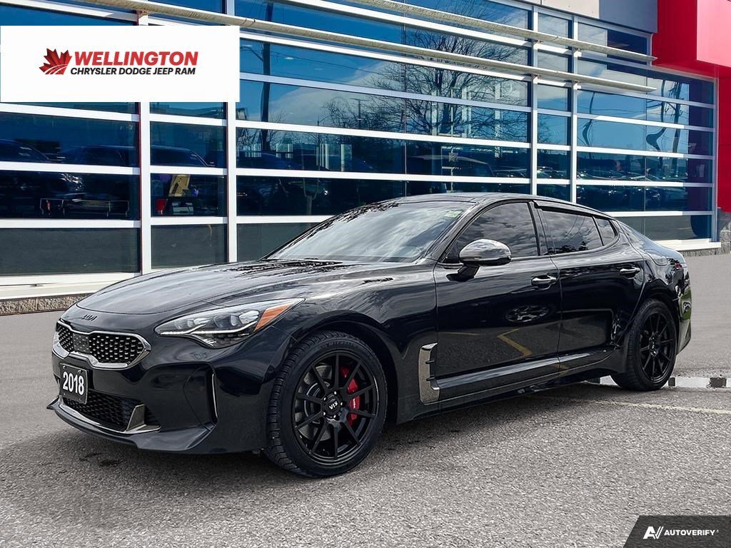 2018 Kia Stinger GT2 Limited AWD w/Red Interior | FULLY LOADED |
