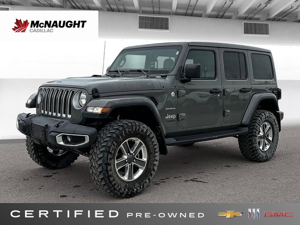 2020 Jeep WRANGLER UNLIMITED Sahara 2.0L 4WD | Heated Steering And Seats