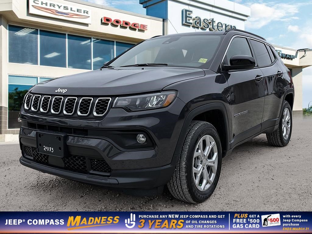 2024 Jeep Compass North | Panoramic Sunroof | 10In. Touchscreen |