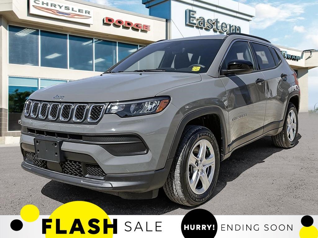 2024 Jeep Compass Sport | Heated seats | Backup Camera | 10In. Touch