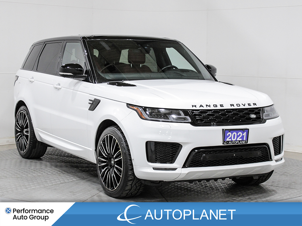 2021 Land Rover Range Rover Sport HSE Dynamic, Supercharged, Navi, Red Leather, V8
