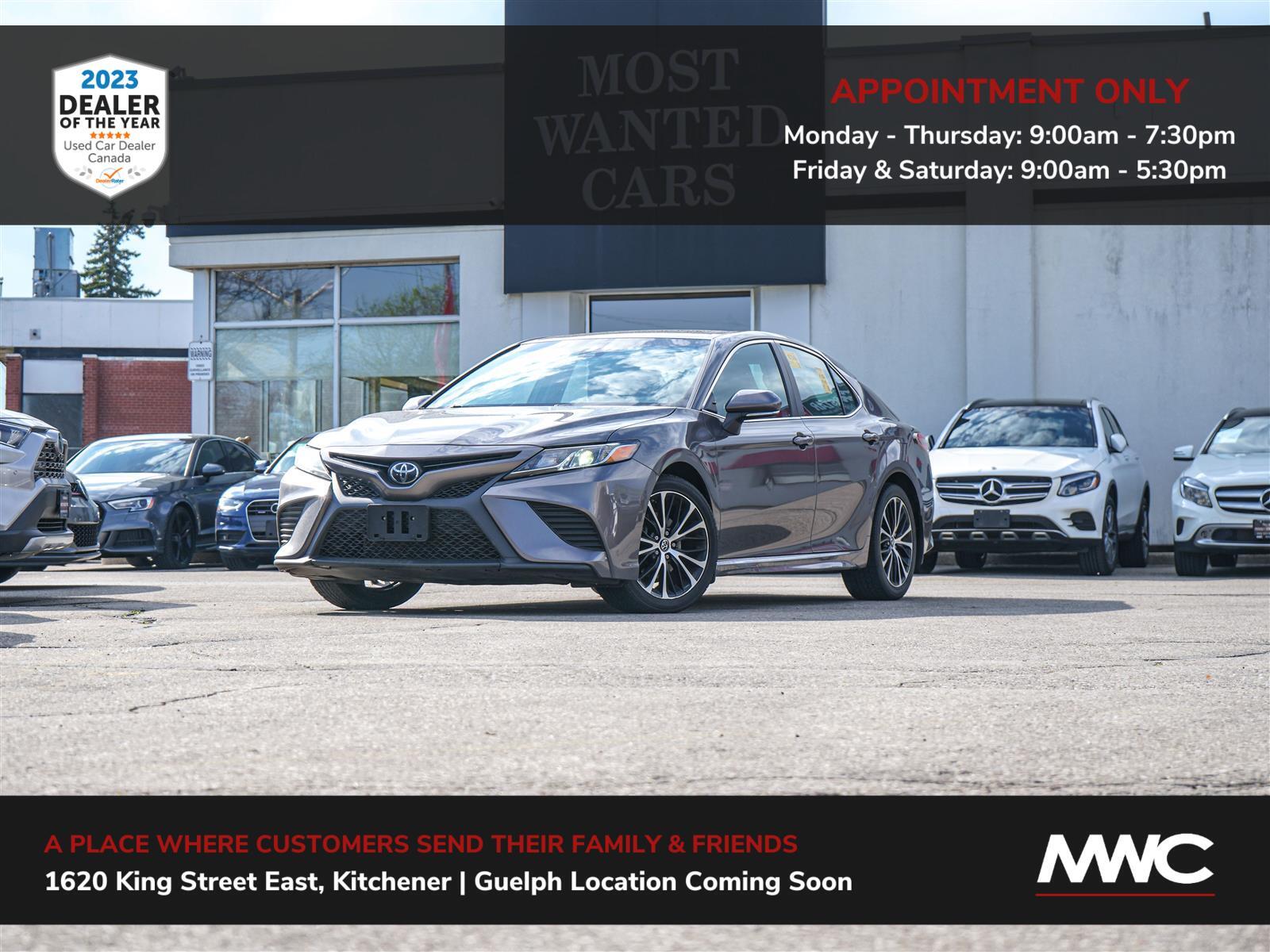 2018 Toyota Camry SE UPGRADE | IN GUELPH, BY APPT. ONLY