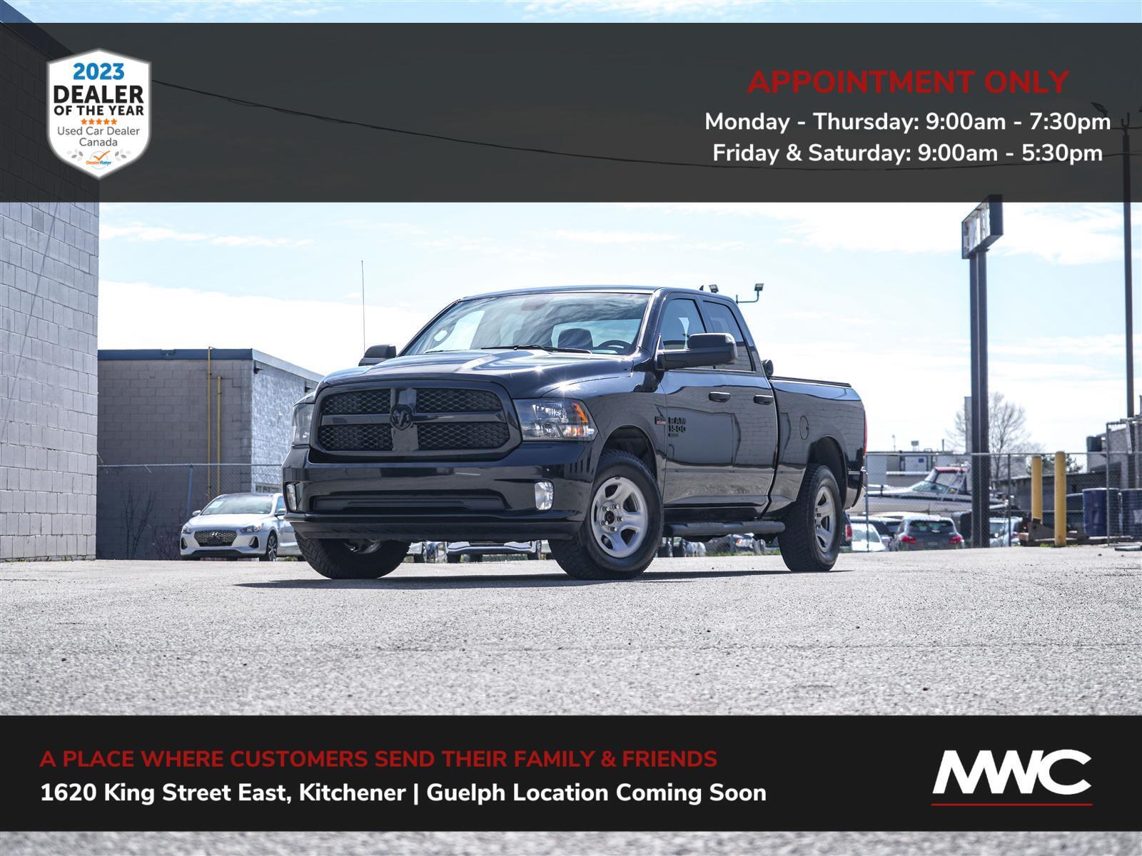 2021 Ram 1500 Classic EXPRESS | 5.7L V8 4X4 | IN GUELPH, BY APPT. ONLY