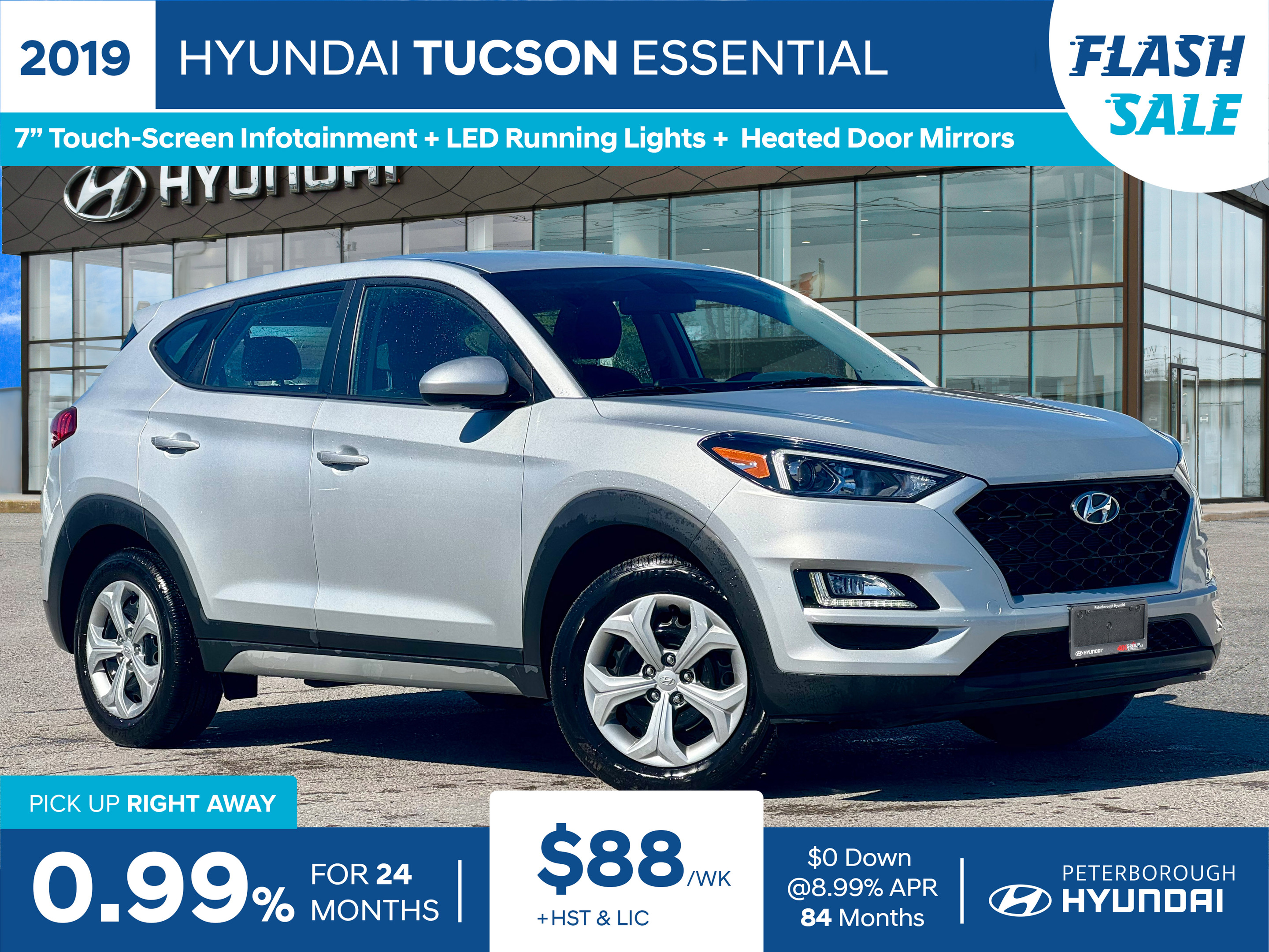 2019 Hyundai Tucson Essential | CarPlay/Auto | Heated Seats | Rear Cam
