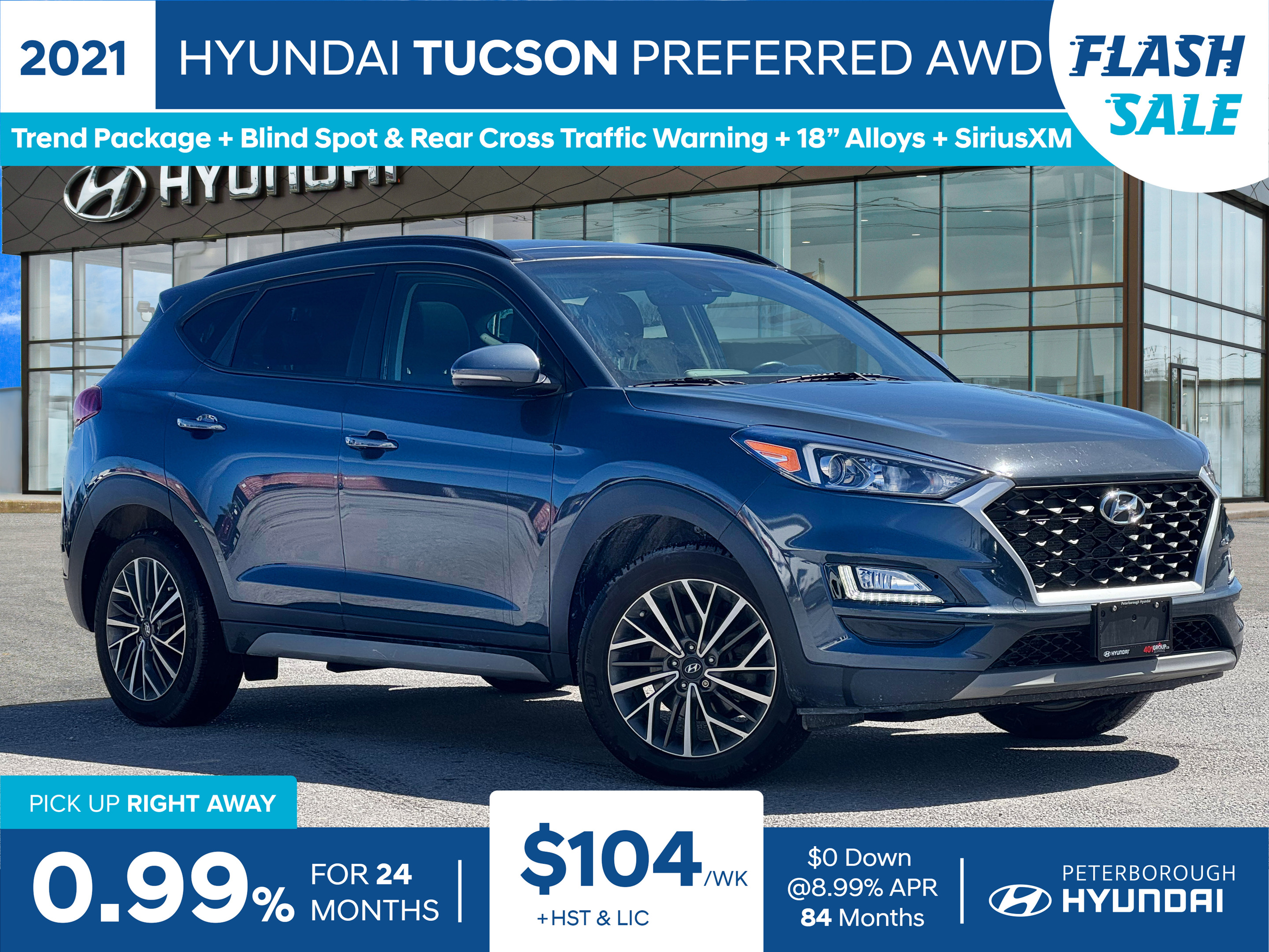 2021 Hyundai Tucson Preferred Trend AWD | Sunroof | Heated Seat/Steer