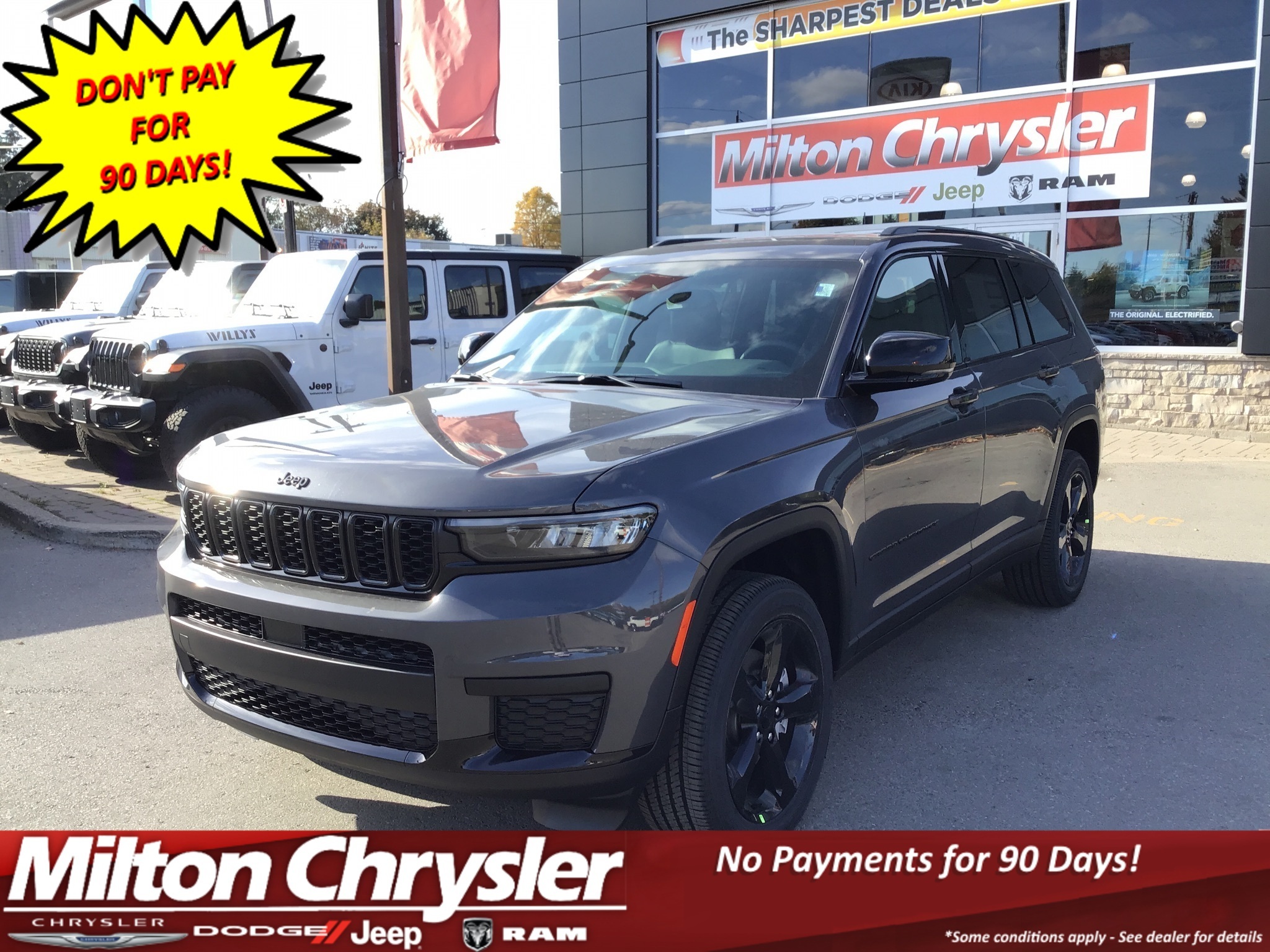 2024 Jeep Grand Cherokee L ALTITUDE 4X4, POWER SUNROOF, TOW PREP GROUP