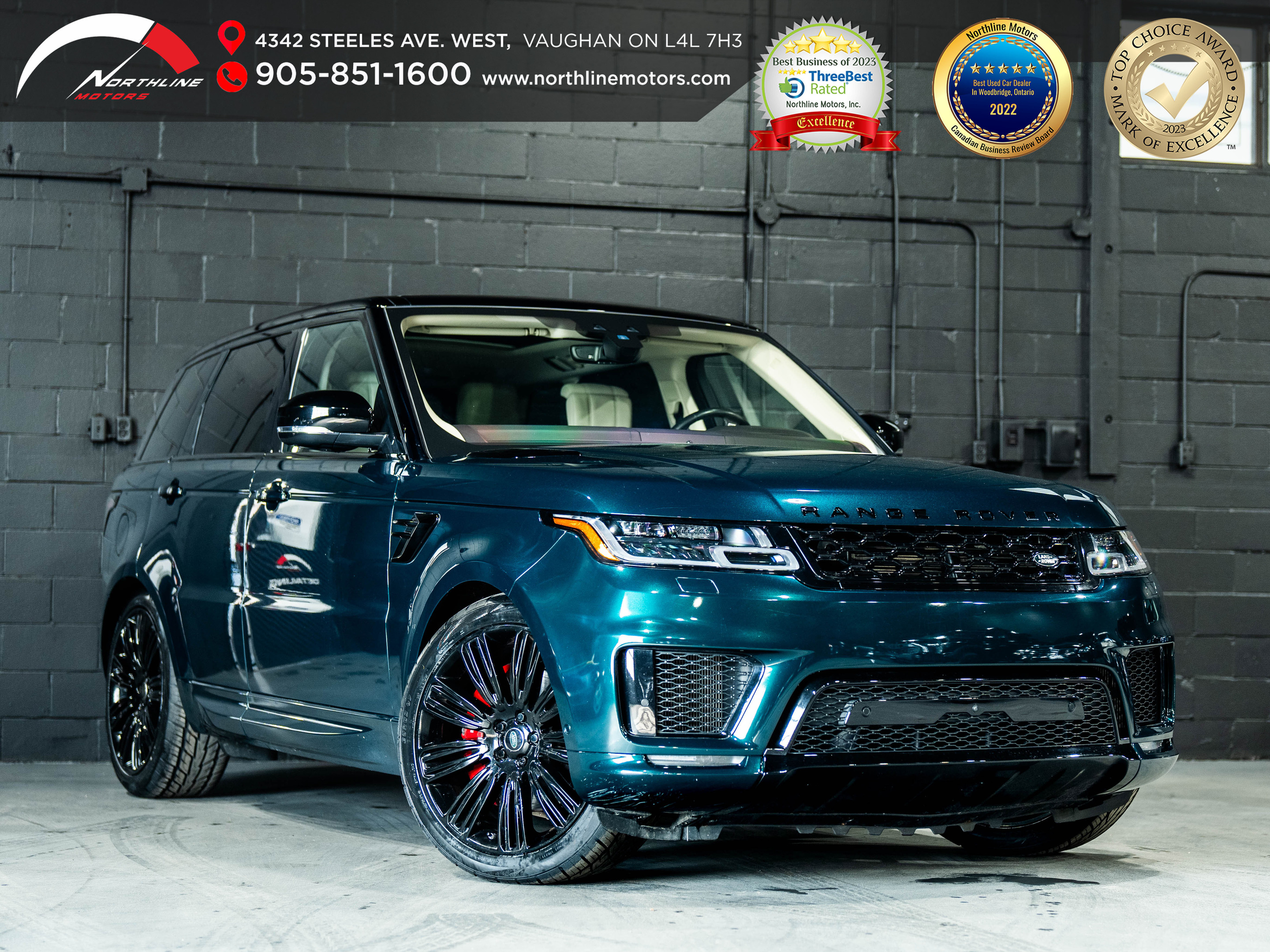 2020 Land Rover Range Rover Sport Autobiography/HUD/22 IN RIMS/360 CAM/PANO/MERIDIAN