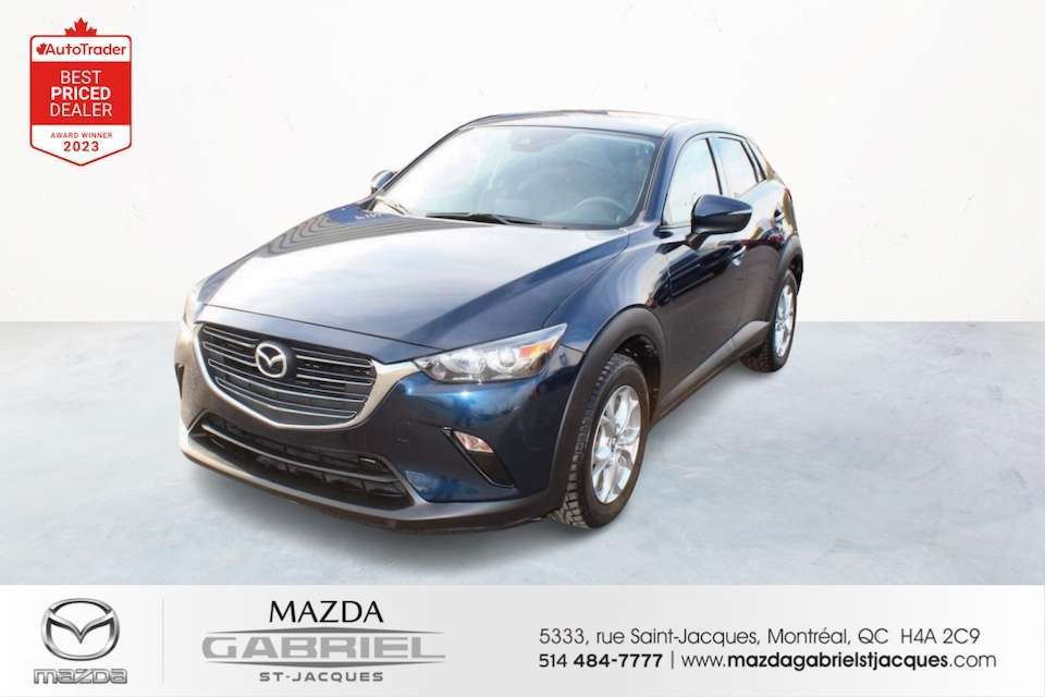 2019 Mazda CX-3 GS AWD+JAMAIS ACCIDENTE+BAS KILOMETRAGE