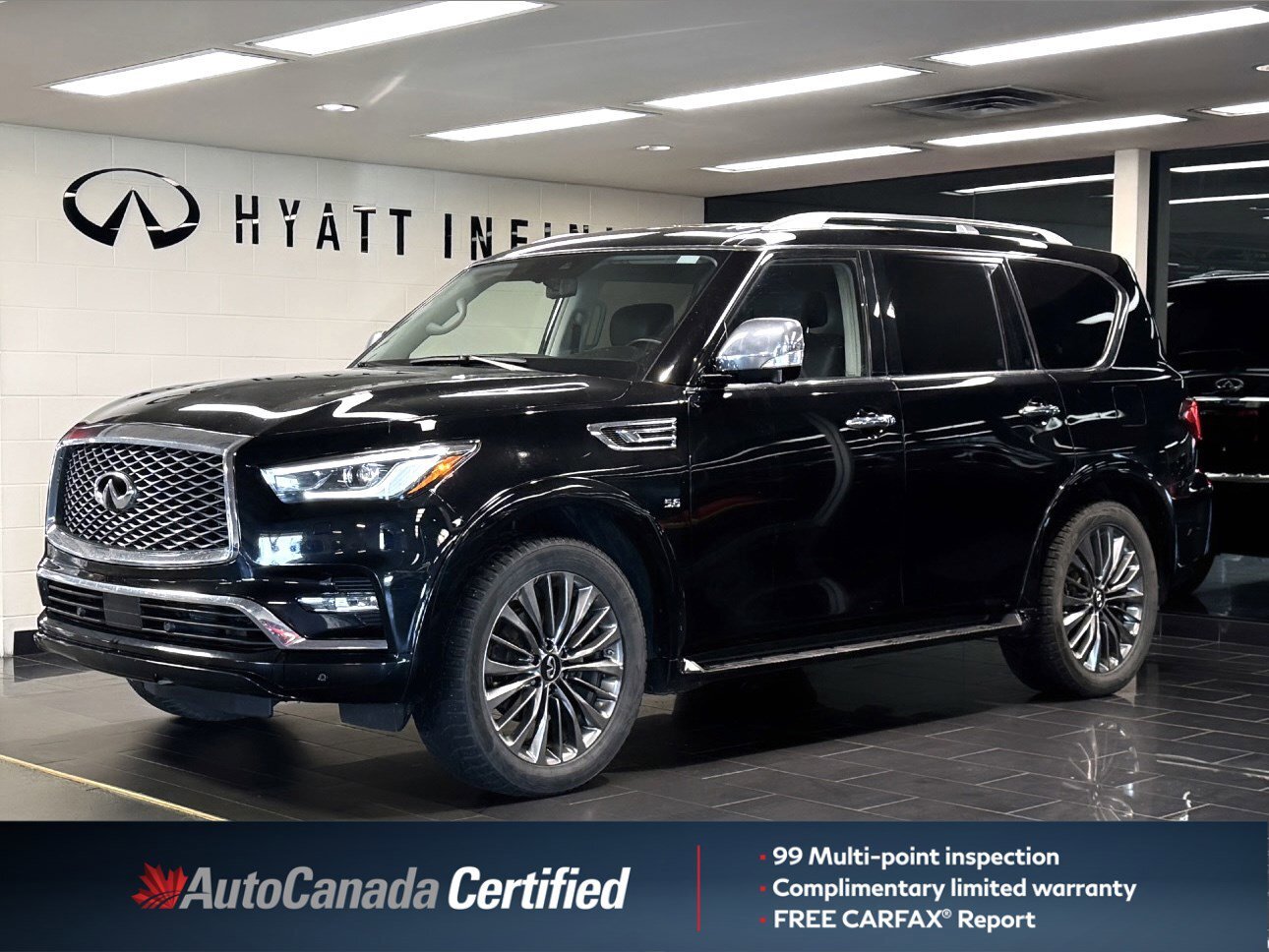 2019 Infiniti QX80 7 Passenger ProACTIVE - One Owner | No Accidents |