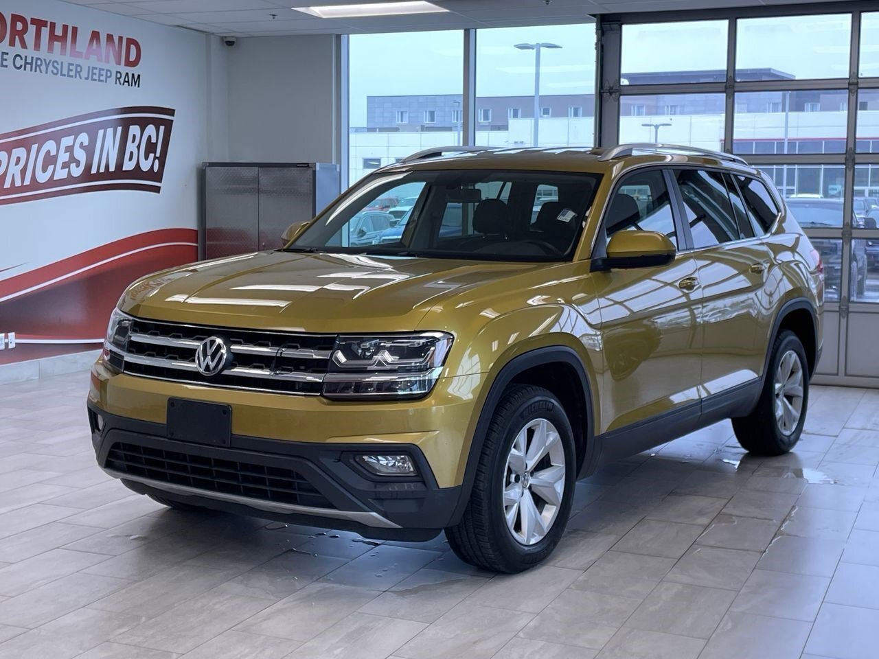 2018 Volkswagen Atlas Comfortline | AWD | 7 Passenger | Leather | Hitch