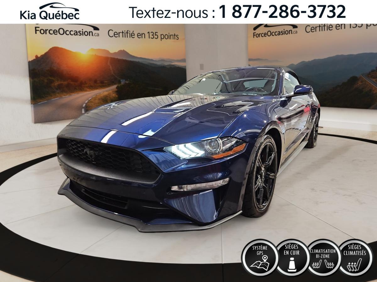 2019 Ford Mustang ECOBOOST PREMIUM * DECAPO* GPS* SIEGES EN CUIR*