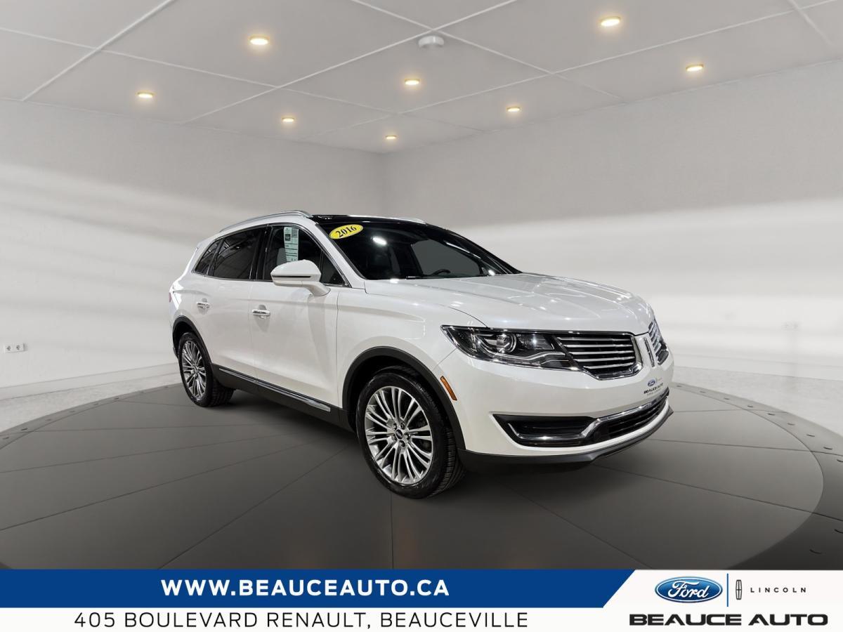 2016 Lincoln MKX RESERVE|AWD|TOIT PANO| NAVY| 20 POUCES| TOW PACK