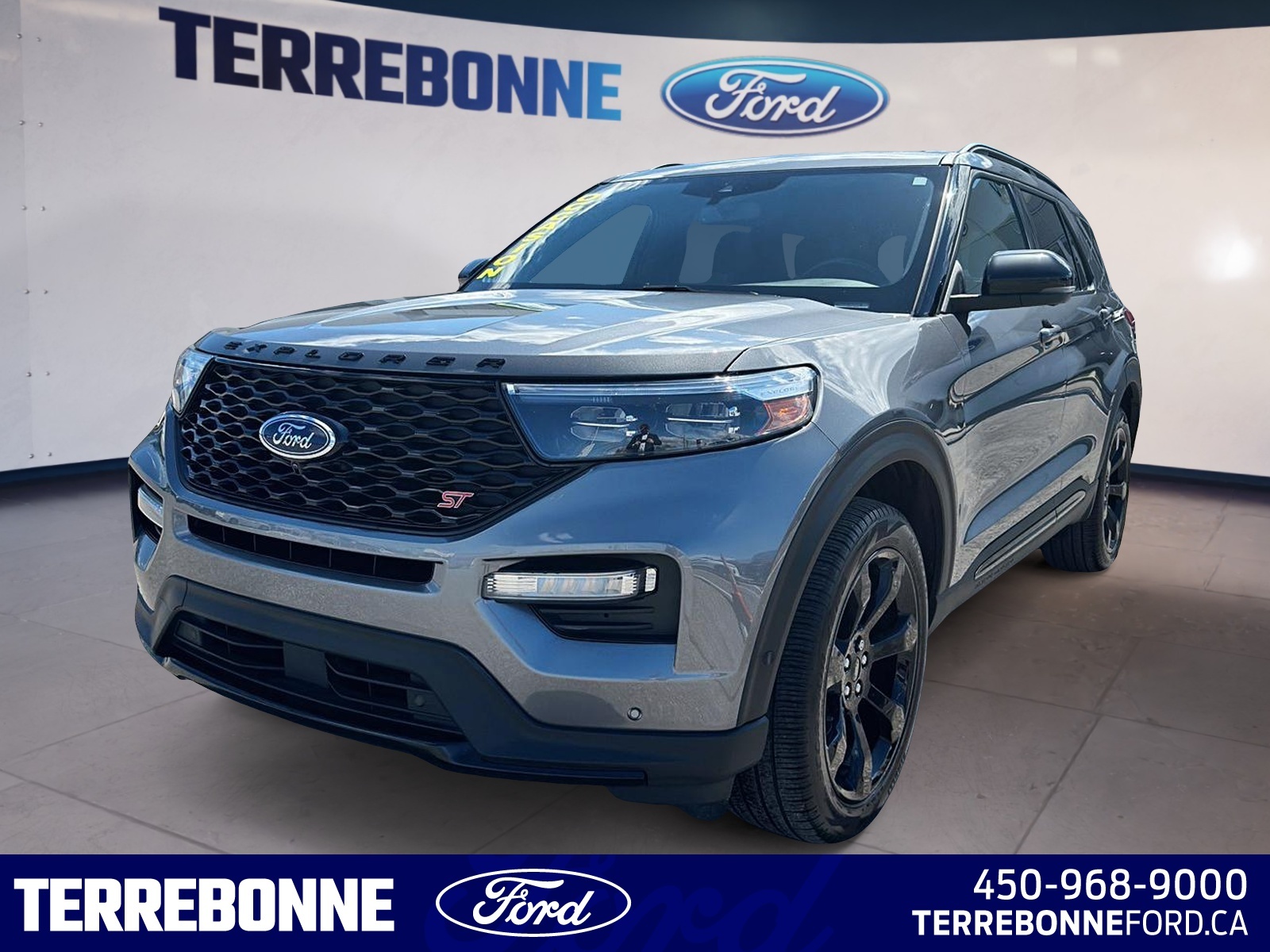 2022 Ford Explorer ST /3.0 L TURBO/MAGS 21 PO/TOIT/GPS/6 PASSAGERS