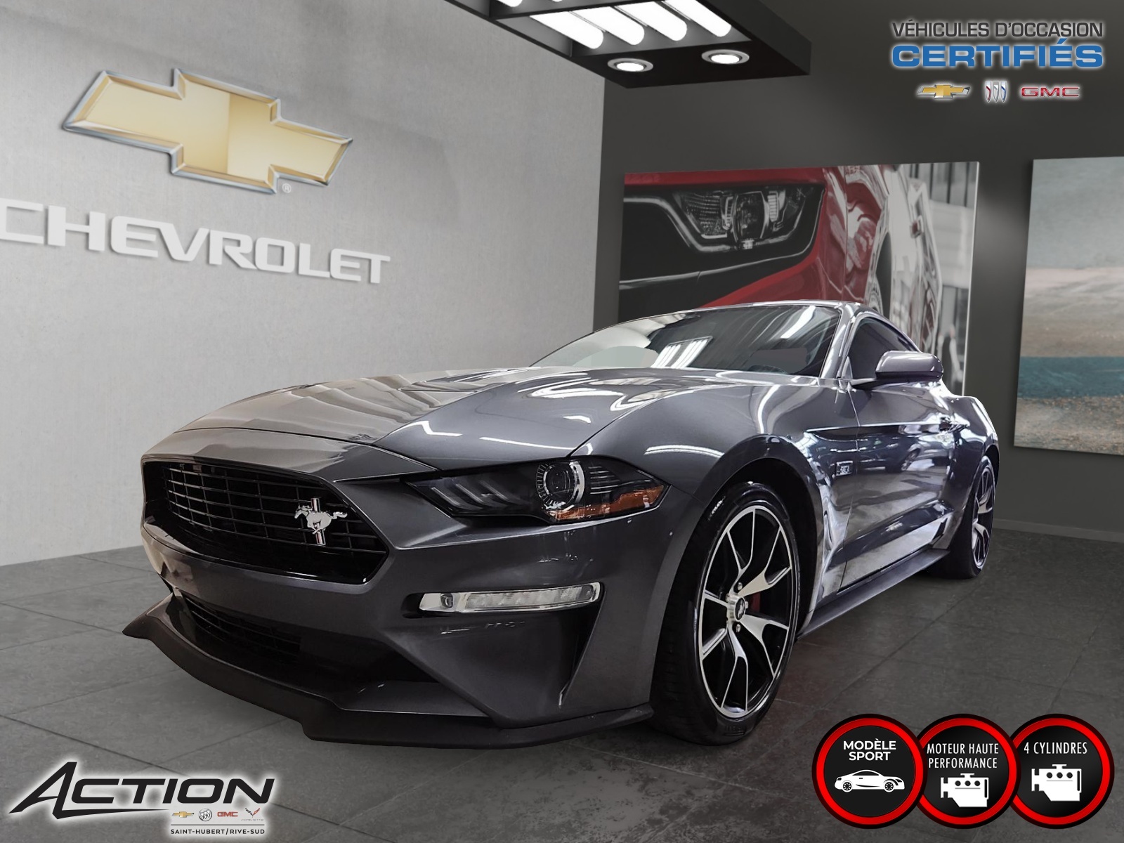 2021 Ford Mustang PREMIUM - HIGH PERFORMANCE - CUIR - 310 HP