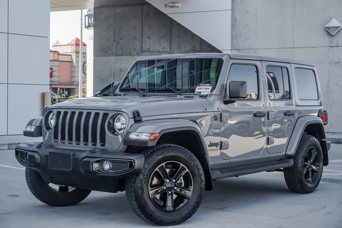 2021 Jeep Wrangler Unlimited Altitude | Leather Seats | Back Up Camer