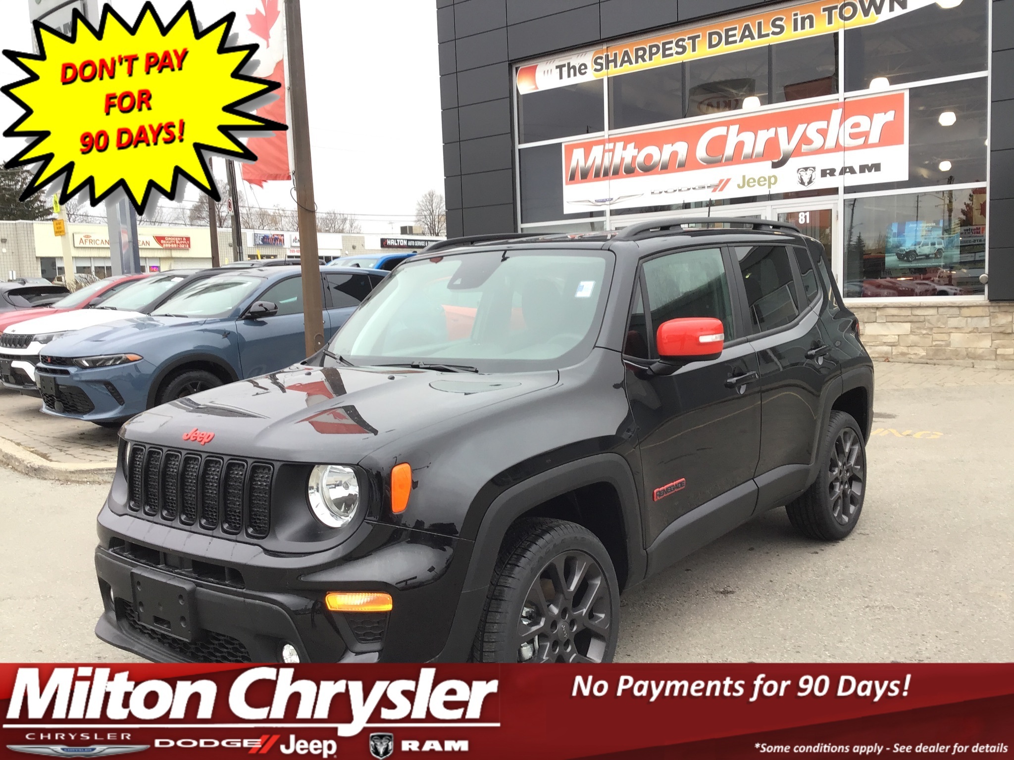 2023 Jeep Renegade NORTH 4X4,  RED EDITION