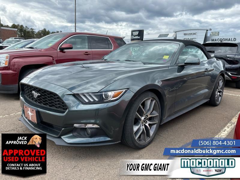2015 Ford Mustang EcoBoost Premium  - Leather Seats - $222 B/W