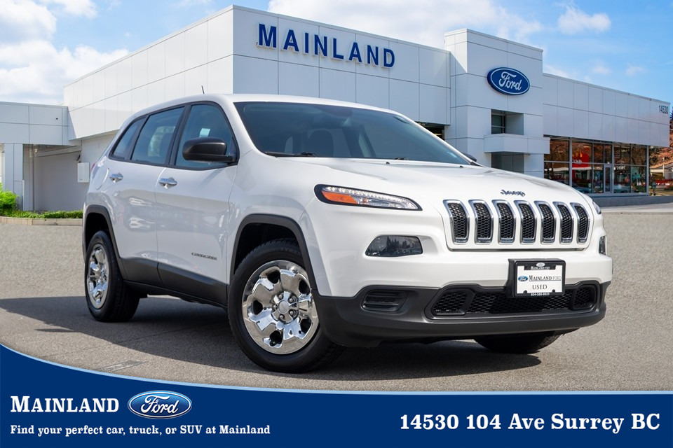 2016 Jeep Cherokee Sport LOCAL BC VEHICLE | NO ACCIDENTS