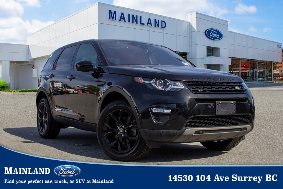 2018 Land Rover Discovery Sport HSE LOCAL BC, 5-SEAT, PANORAMIC ROOF, MEMORY SEATS