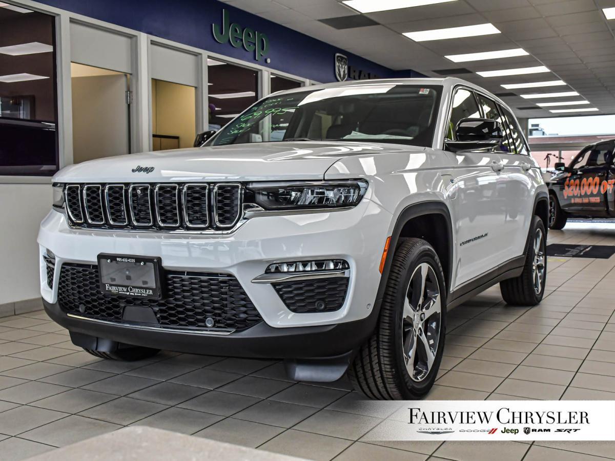 2023 Jeep Grand Cherokee 4xe PLUG IN | REAR ENTERTAINMENT | HEATED & COOLED SEA