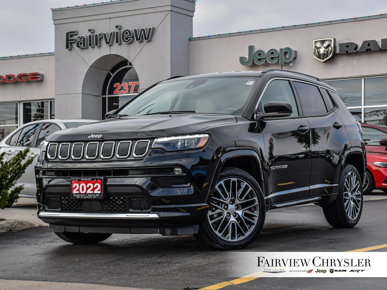 2022 Jeep Compass Limited HEATED SEATS | HEATED STEERING | 10.1 DISP