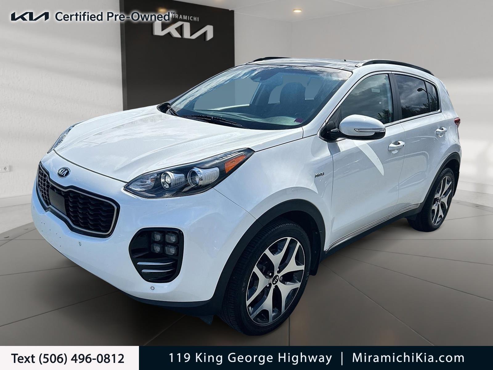 2018 Kia Sportage Safety Package | Sun Roof | Heated & Cooled Seats