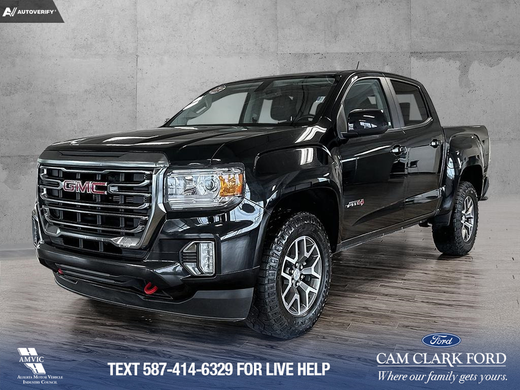 2021 GMC Canyon AT4 w/Cloth 3 MONTH PEACE OF MIND | WELL EQUIPPED