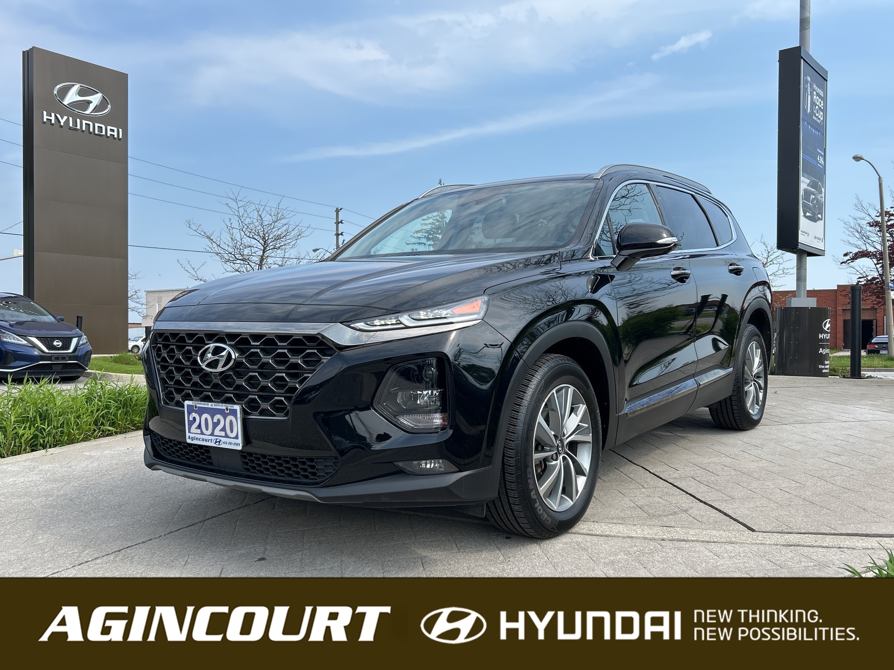 2020 Hyundai Santa Fe 2.0T Luxury AWD- One owner- Low Mileage