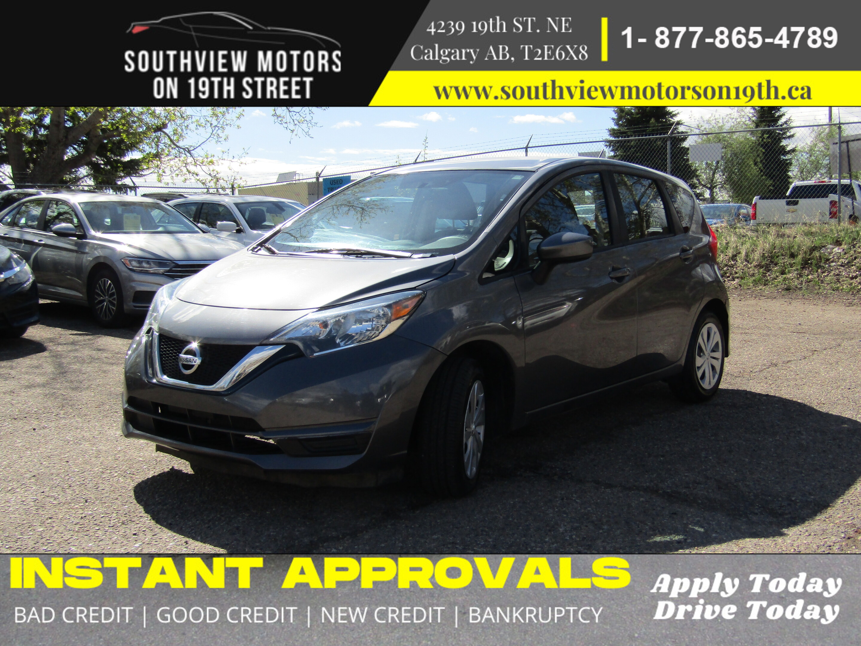 2019 Nissan Versa Note AUTOMATIC-B.UP CAM-FINANCING AVAILABLE