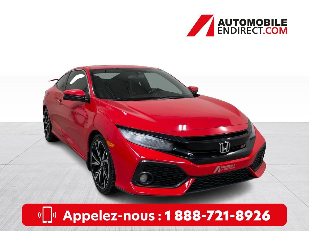 2017 Honda Civic Coupe Si Coupé A/C Mags Toit GPS Sièges Chauffants