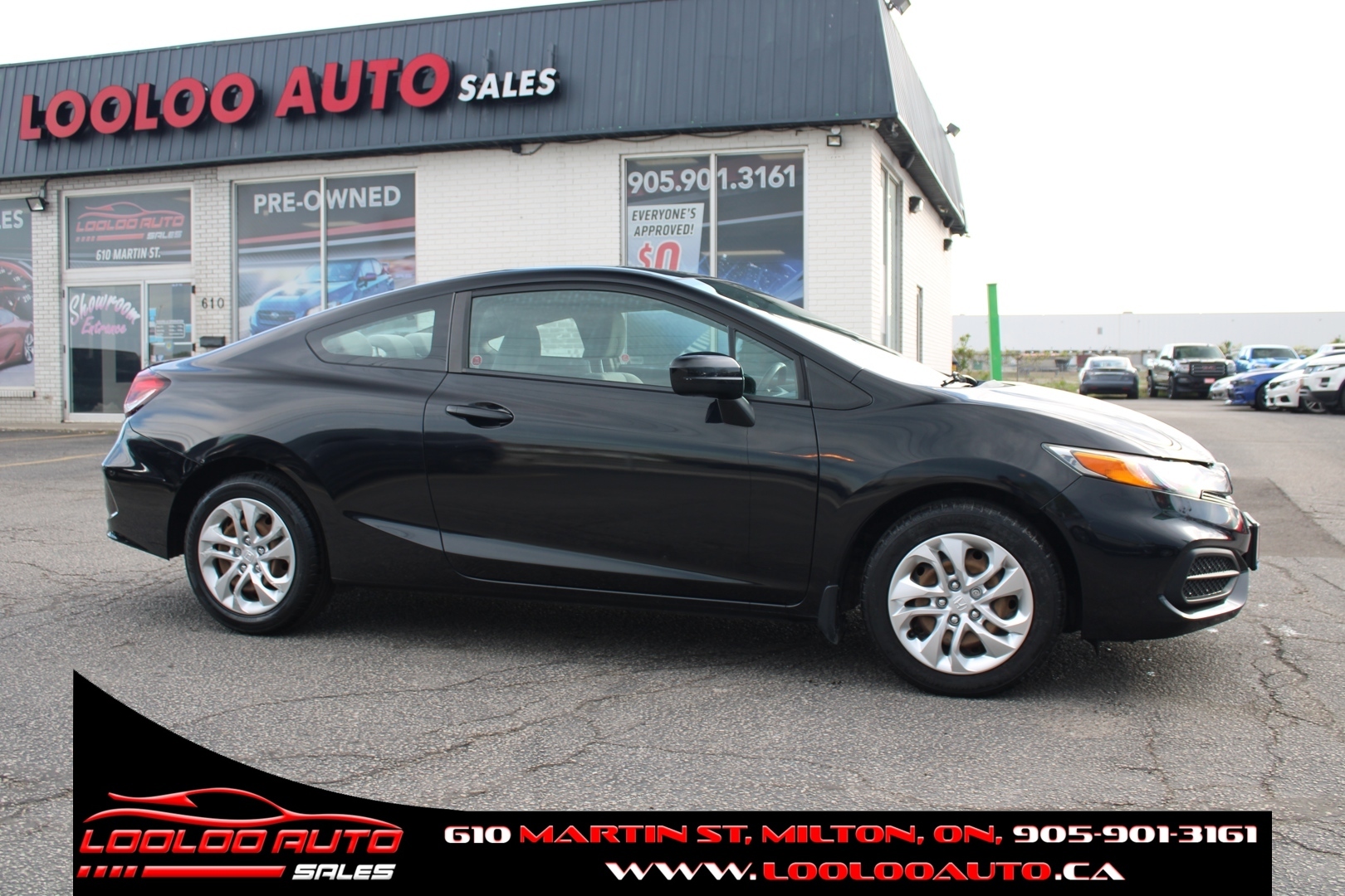 2014 Honda Civic LX Coupe | MANUAL | NO ACCIDENT | $83/WEEKLY | CER