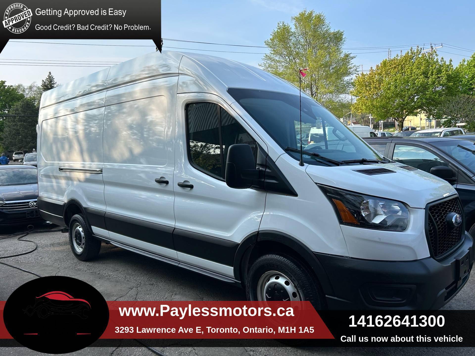 2021 Ford Transit Cargo Van T-250 148 EL Hi Rf 9070 GVWR RWD