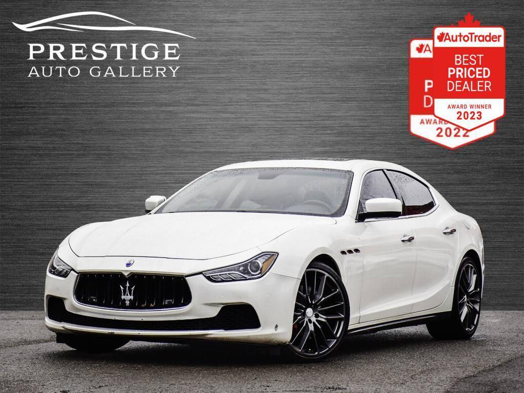 2014 Maserati Ghibli SQ4|NEW SPARK PLUGS|NEW TIRES|NEW BRAKES|NAVI|SUNR