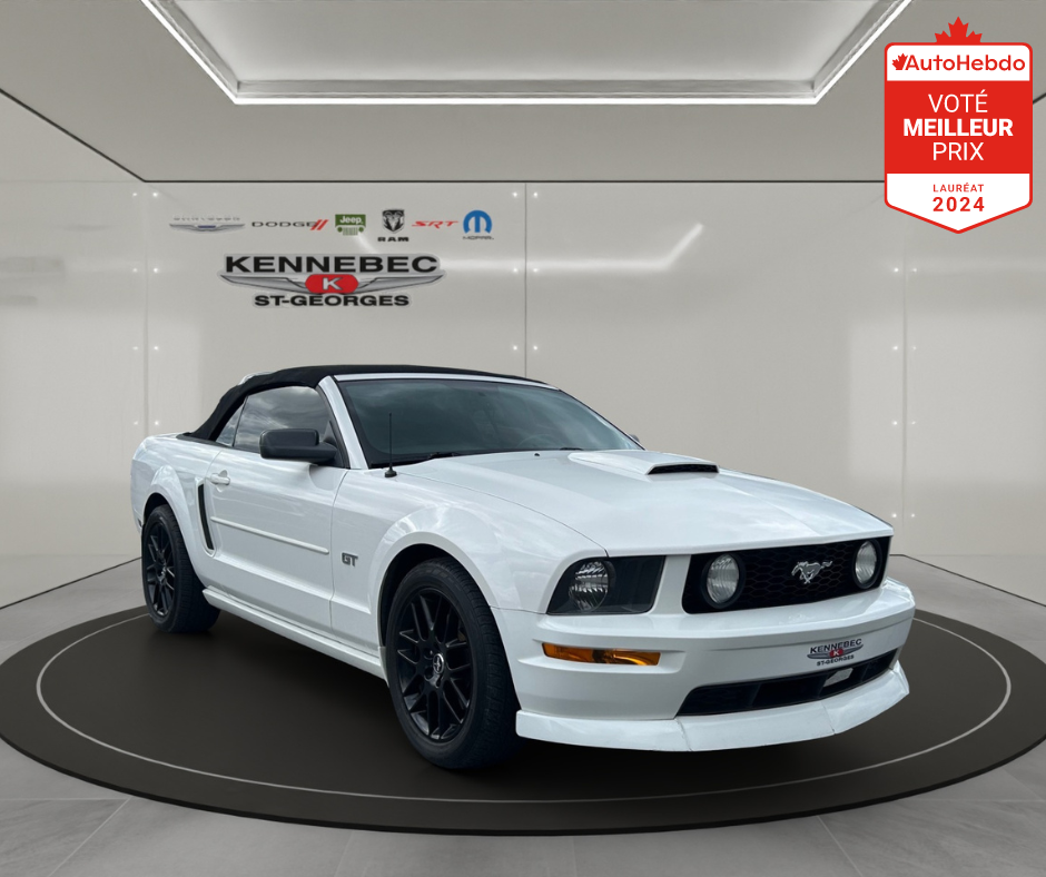 2007 Ford Mustang GT *CONVERTIBLE*CUIR*A/C*MANUELLE