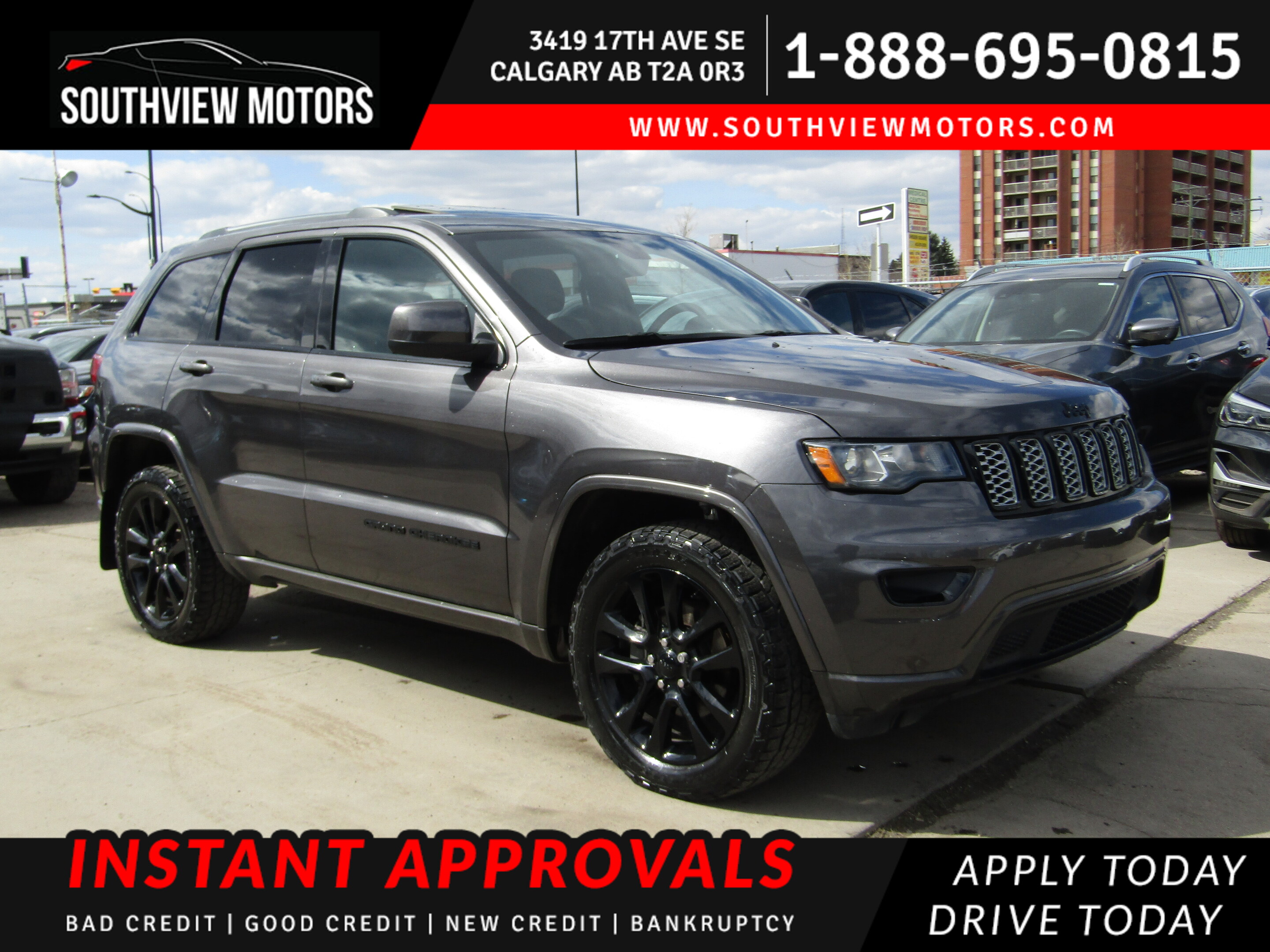 2020 Jeep Grand Cherokee ALTITUDE 4x4 V6 3.6L NAV/CAM/ROOF/ONLY 46,371KMS!