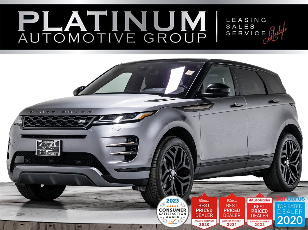 2020 Land Rover Range Rover Evoque R-Dynamic HSE, AWD, PANO, MERIDIAN, HEATED VENTED