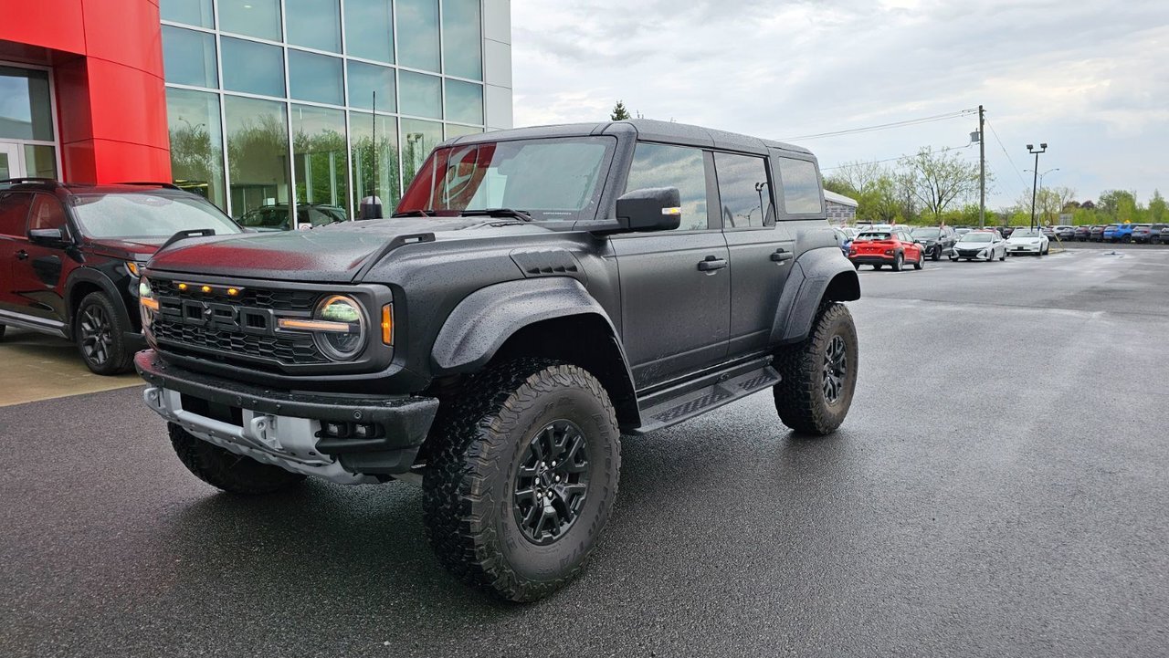 2022 Ford Bronco Raptor - Full wrap Black matte