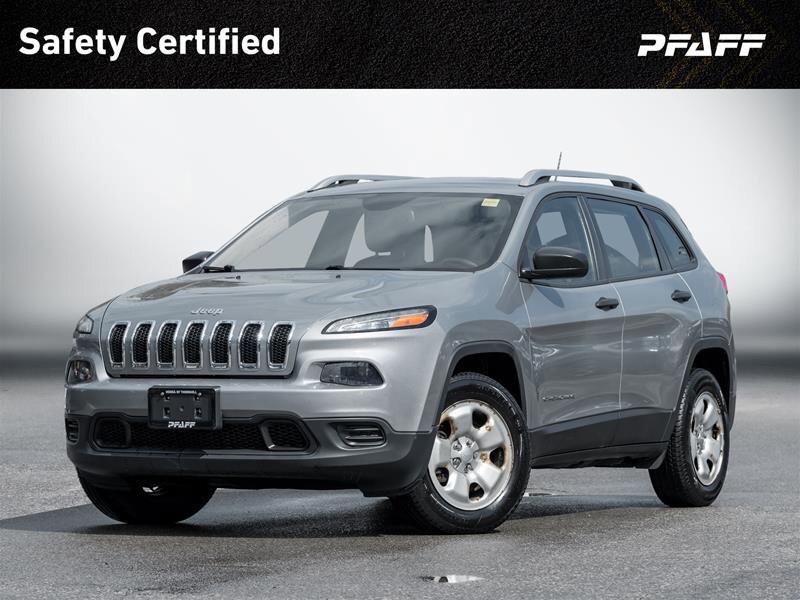 2015 Jeep Cherokee Sport | 4X4 | NO ACCIDENTS | 1-OWNER | LOW KMS