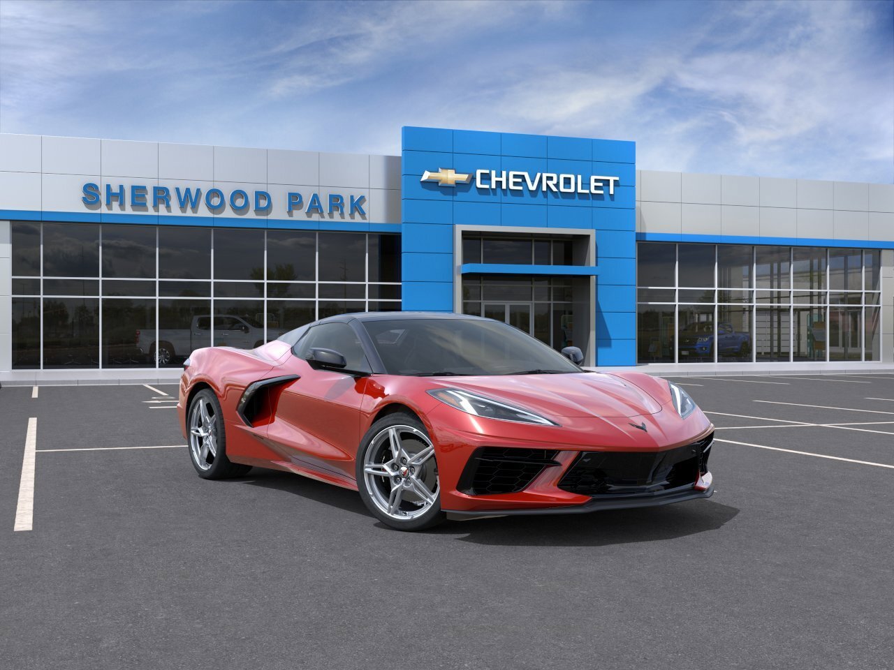 2024 Chevrolet Corvette 3LT | MRR Alloy Wheels | High Wing Spoiler | ACS F