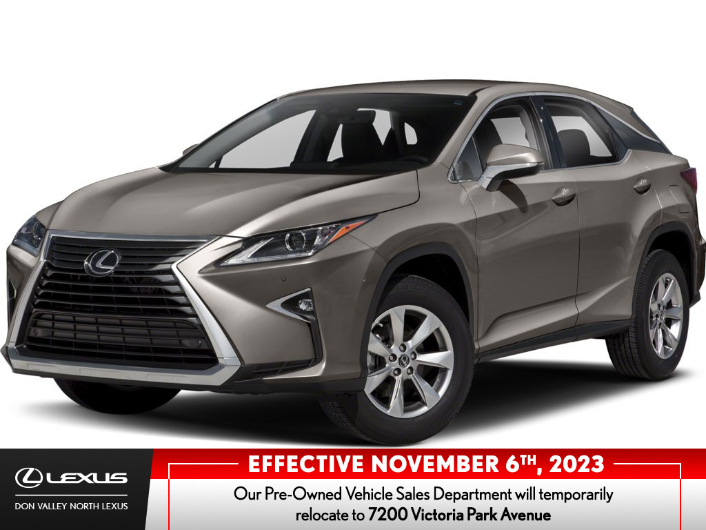 2019 Lexus RX 350 LUXURY PKG-NAVIGATION-HEATED AND VENTED SEATS