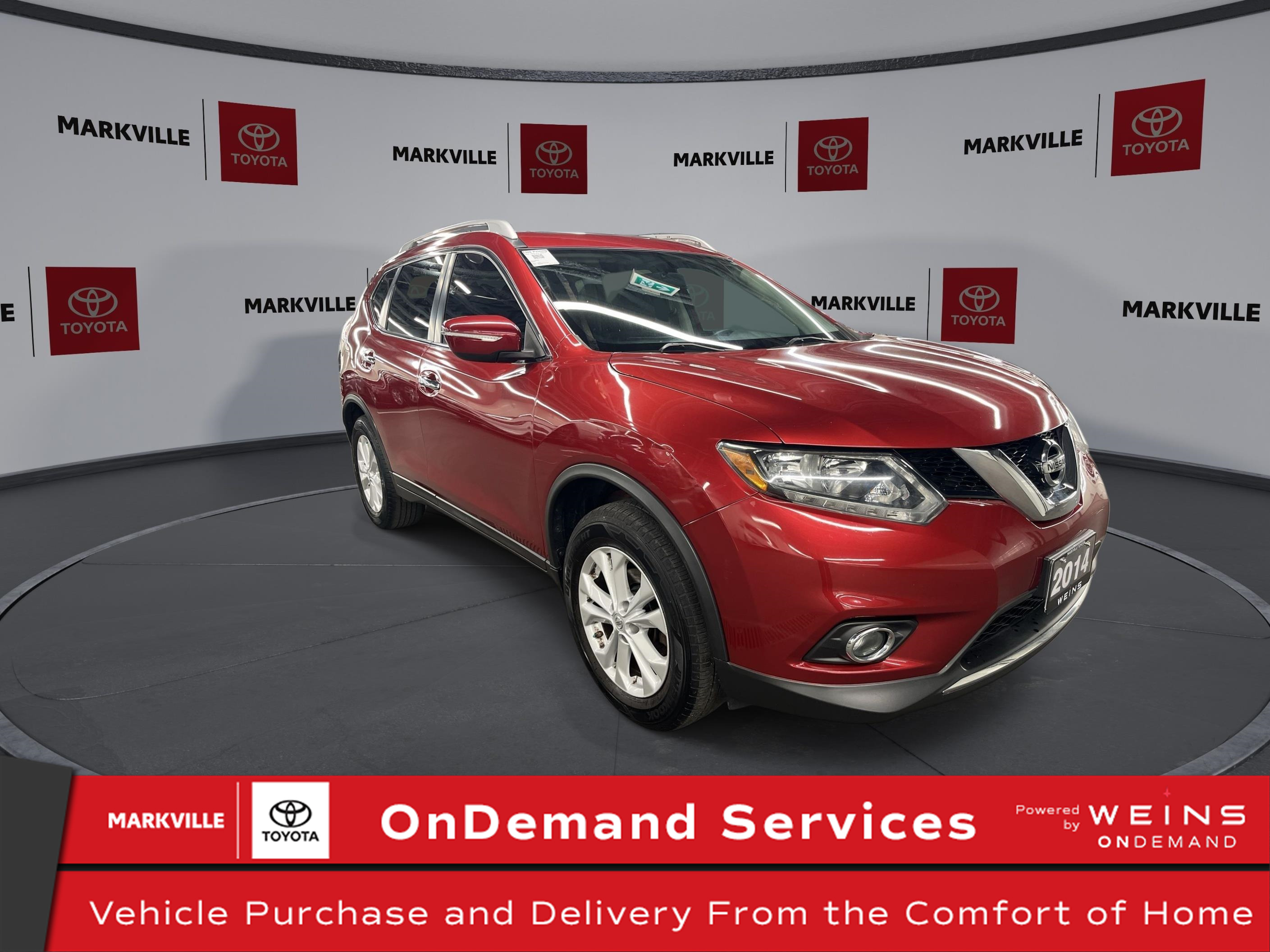 2014 Nissan Rogue SV 2ND SET OF TIRES | PANAROMIC ROOF | 17 ALLOY WH
