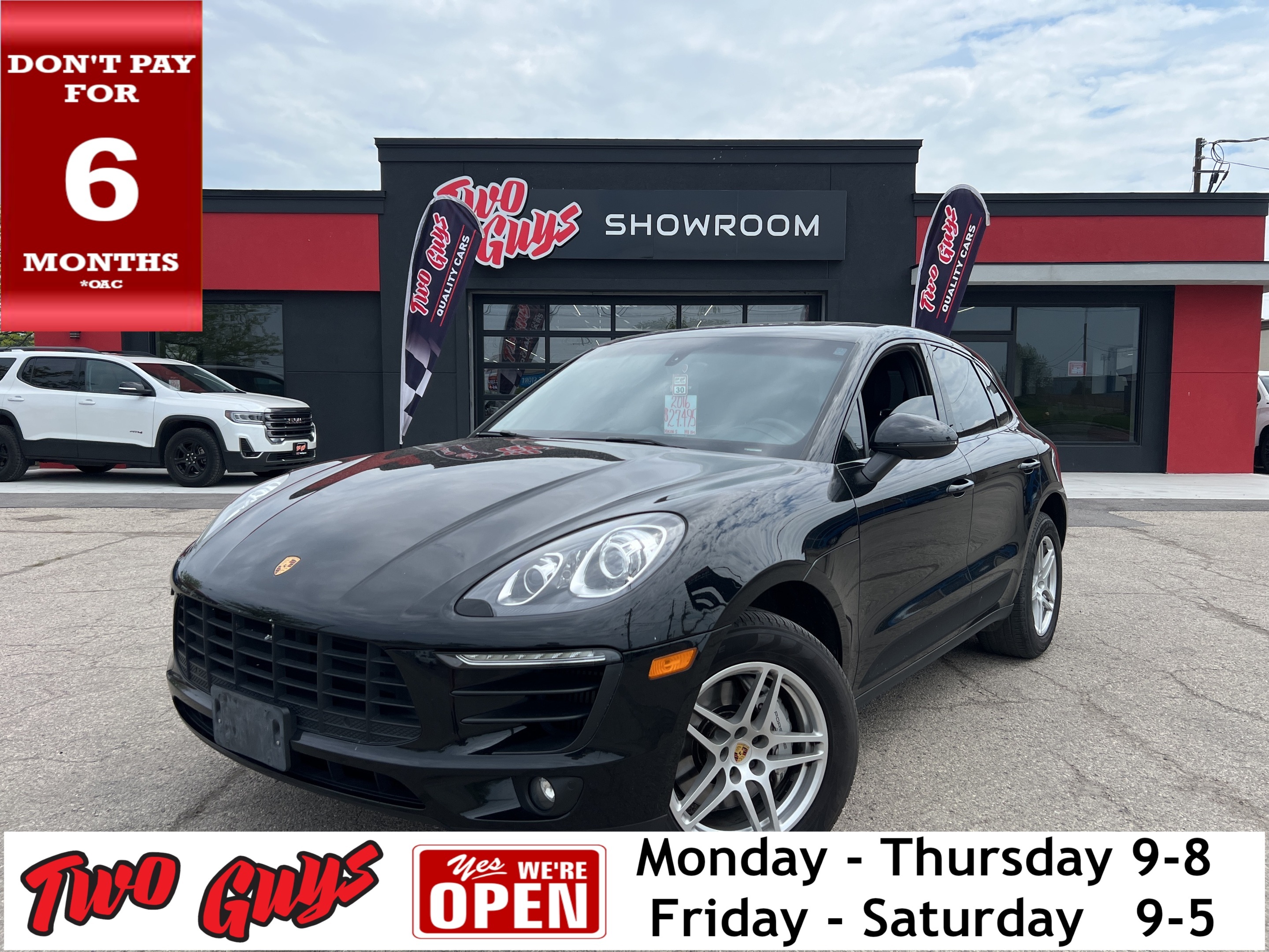 2016 Porsche Macan AWD 4dr S Leather Navigation Panoroof Back Up Cam